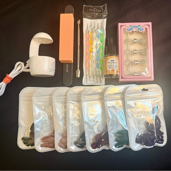 Other - Mini UV Lamp, Press-Ons & Various Nail Art Accessories! 💅